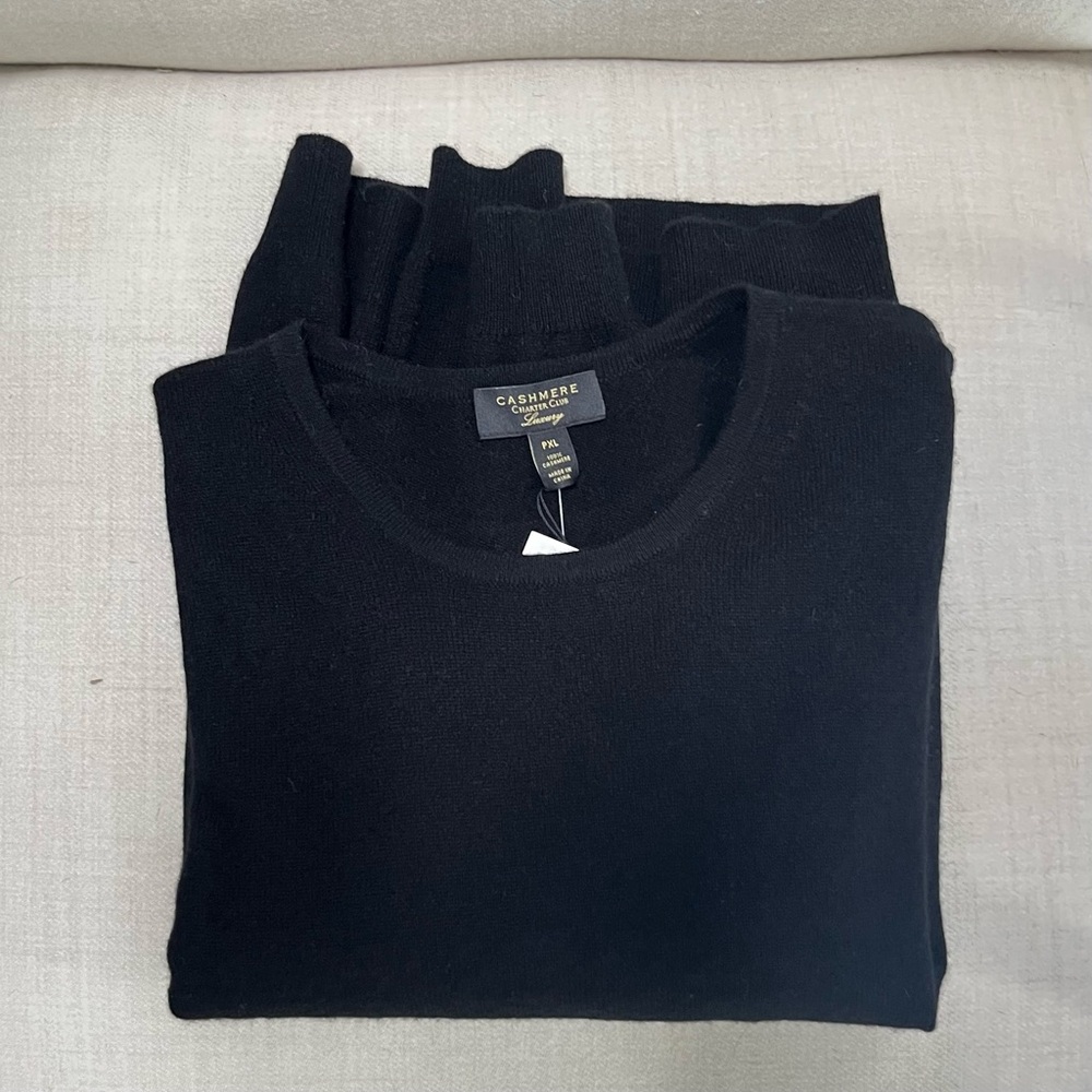 Charter Club Cashmere Sweater NEW WITH TAGS